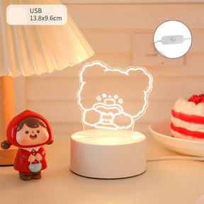 Cute Creative Net Red Night Light Sleep Light