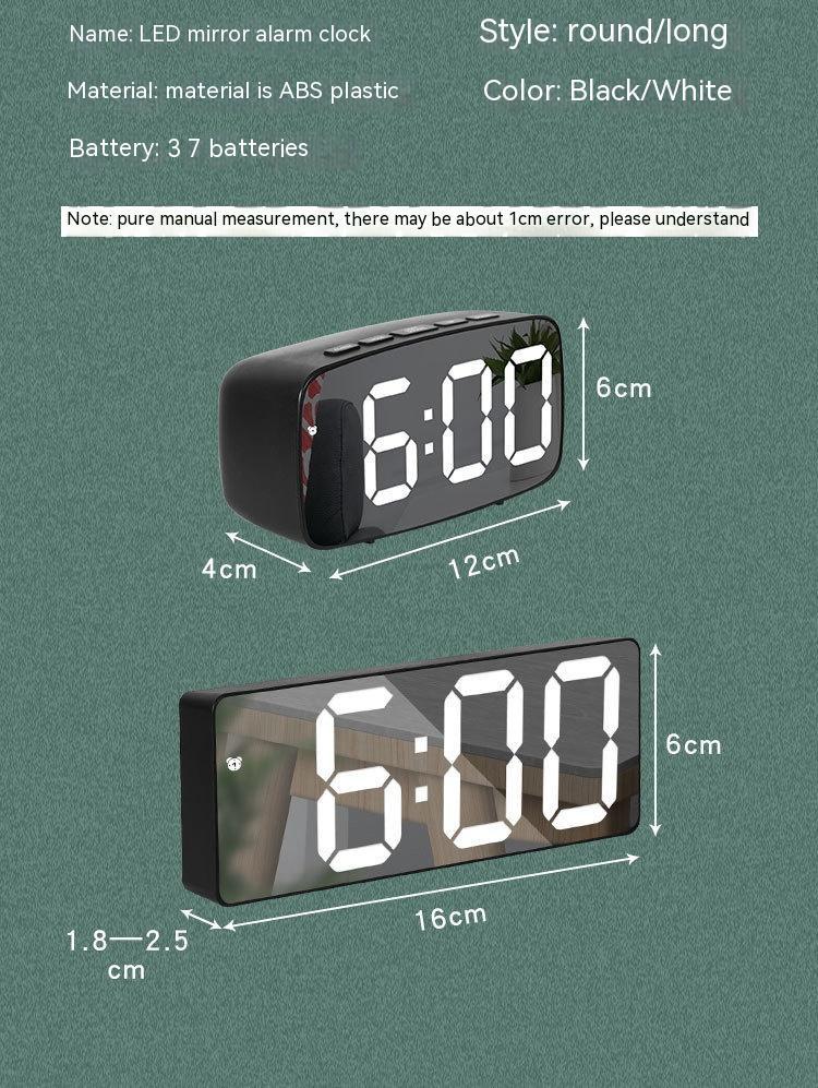 Big Screen And Font Electronic Bedside Clock