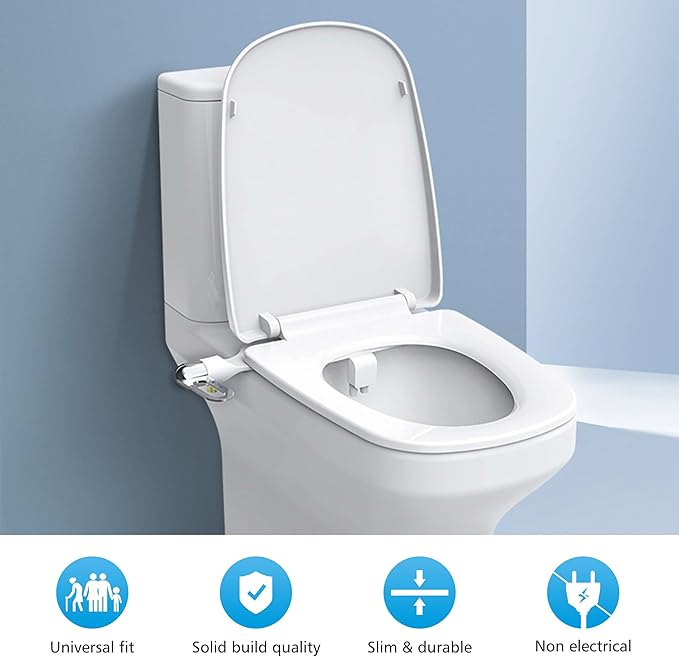 Bidet Attachment for Toilet Seat