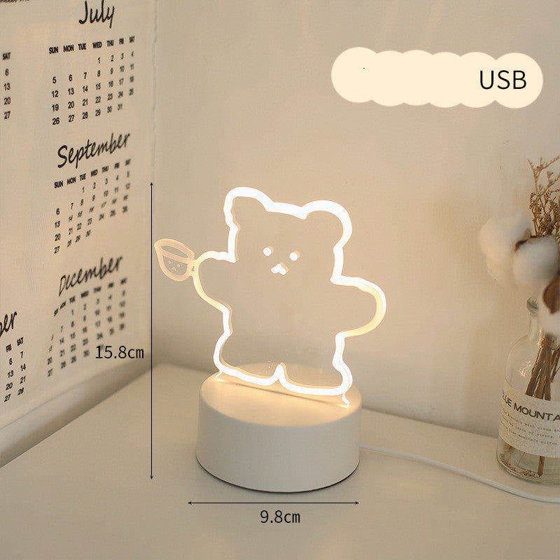 Cute Creative Net Red Night Light Sleep Light